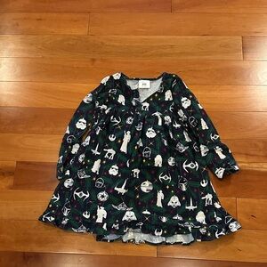 Hanna Andersson Navy Star Wars Kids Nightgown